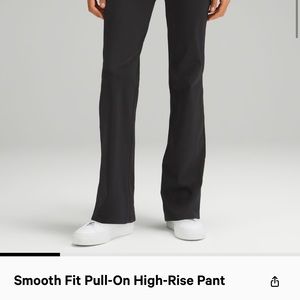 Lululemon Smooth fit pull on high rise pant size 12, NWOT